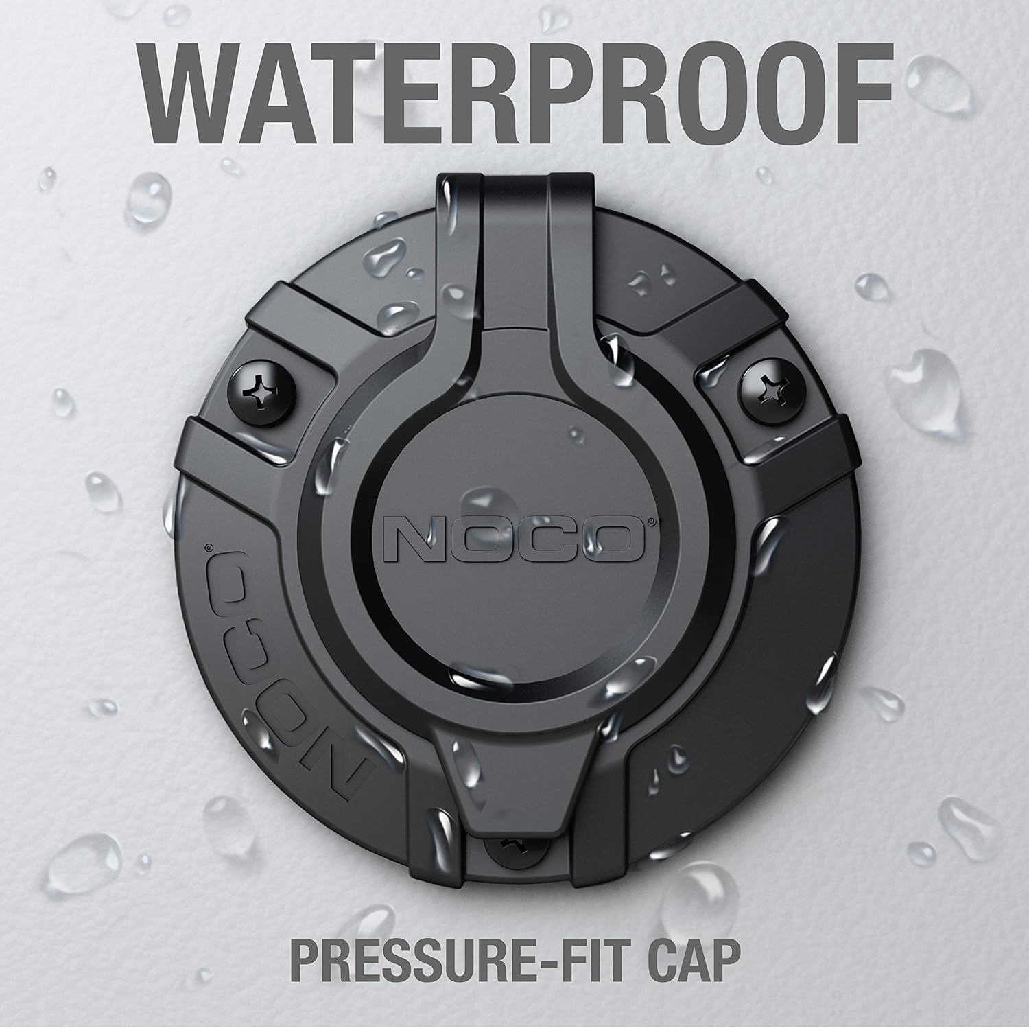 GCP1 15A AC Port Plug, 125V Power Inlet Socket, and Waterproof Electrical Outlet Receptacle Box with 16-Inch Integrated Outdoor Extension Cord