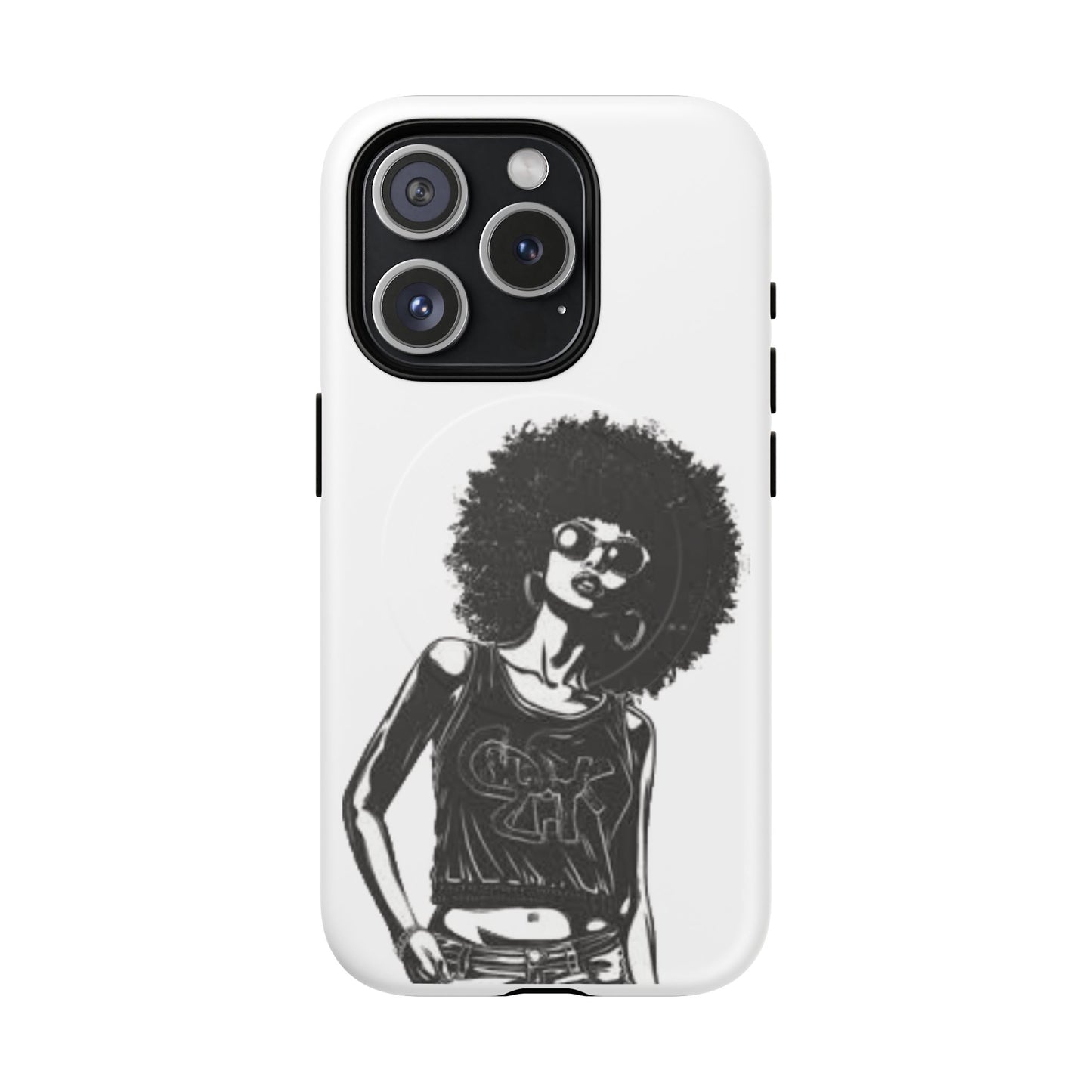 Afro Hip Hop Chic Tough Magnetic Cases