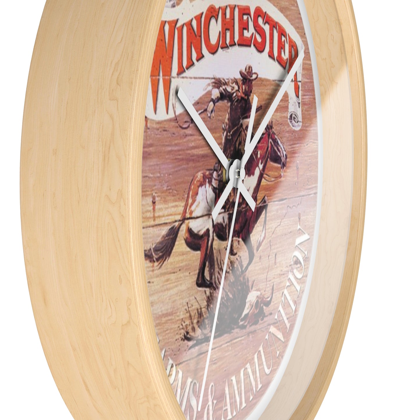 Winchester FIREARMS AND AMMUNITION Wall Clock