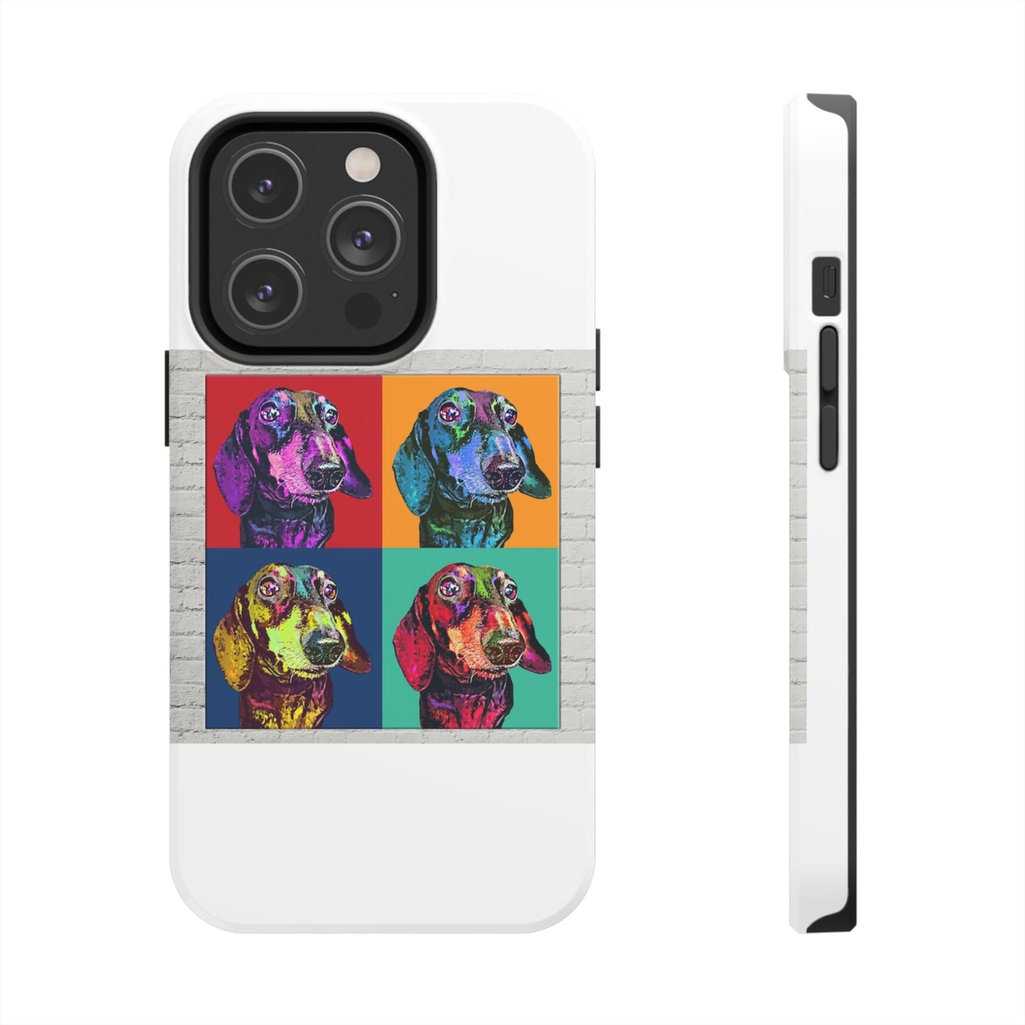 Andy Warhol Custom POP ART Pet Dog Tough Phone Cases