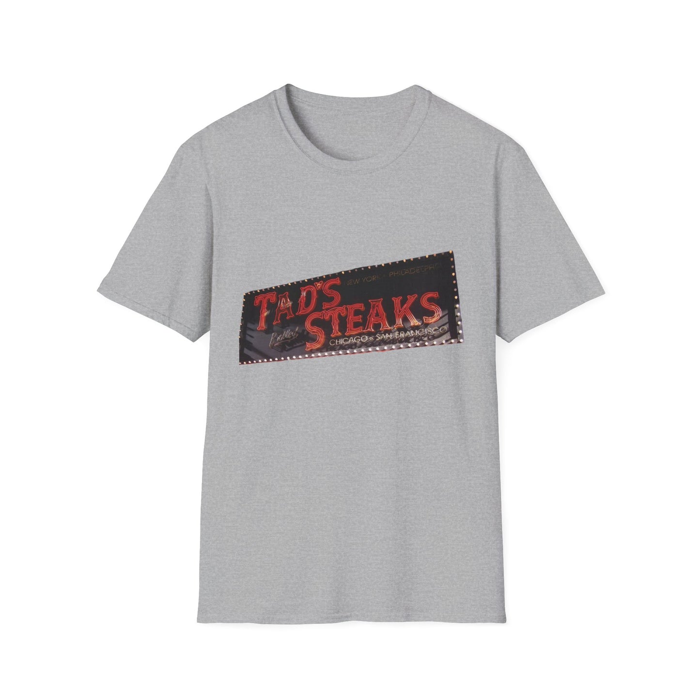 Tad's Steaks [gone] Times Square New York, NY Unisex Softstyle T-Shirt