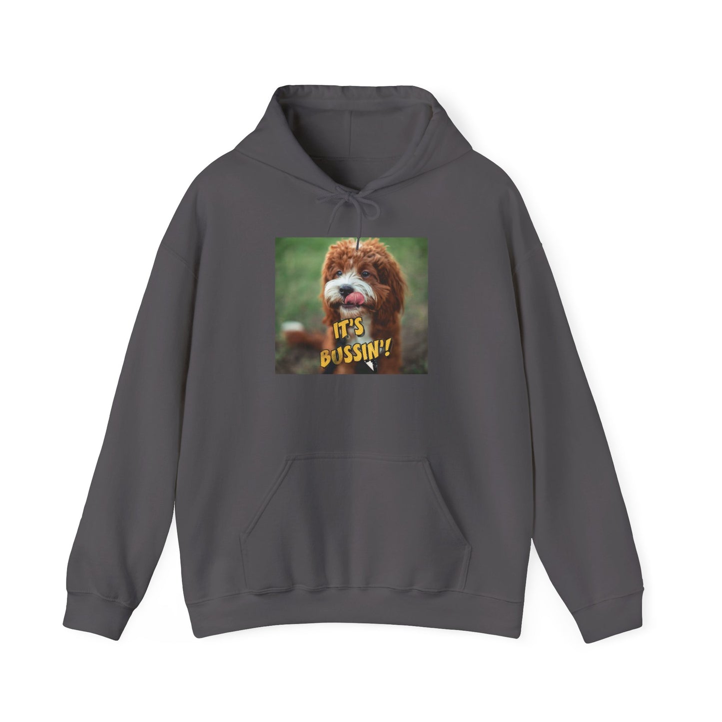IT'S BUSSIN DOG Unisex Heavy Blend™ Hooded Sweatshirt