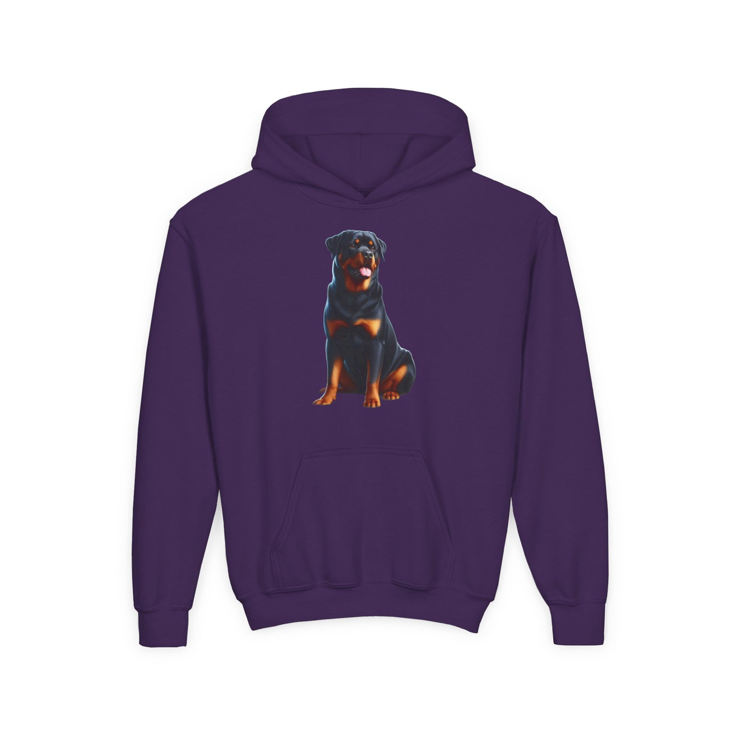 Rottweiler Youth Heavy Blend Hooded Sweatshirt