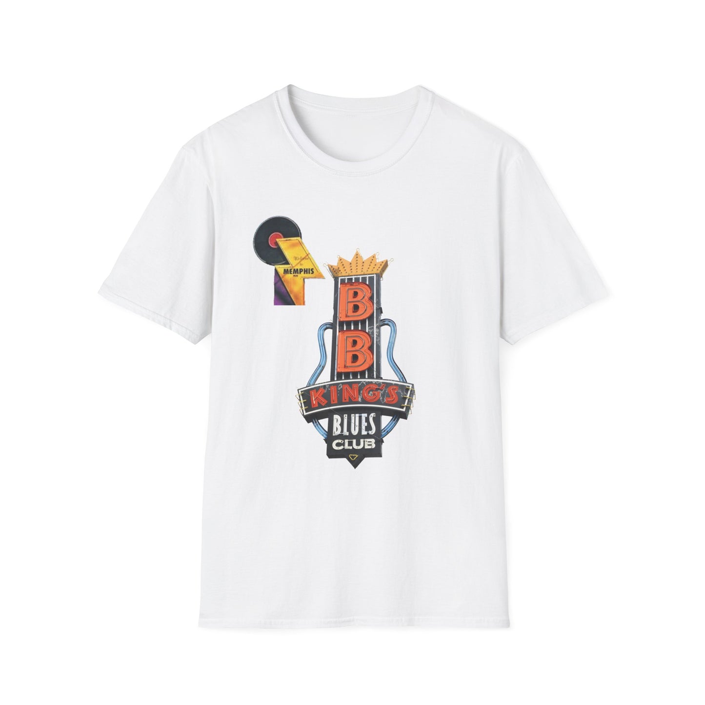 B.B. King's Blues Club Memphis TN Unisex Softstyle T-Shirt