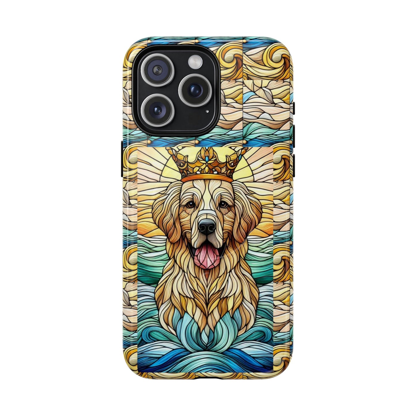 Magnetic Phone Case - Golden Retriever Dog Design