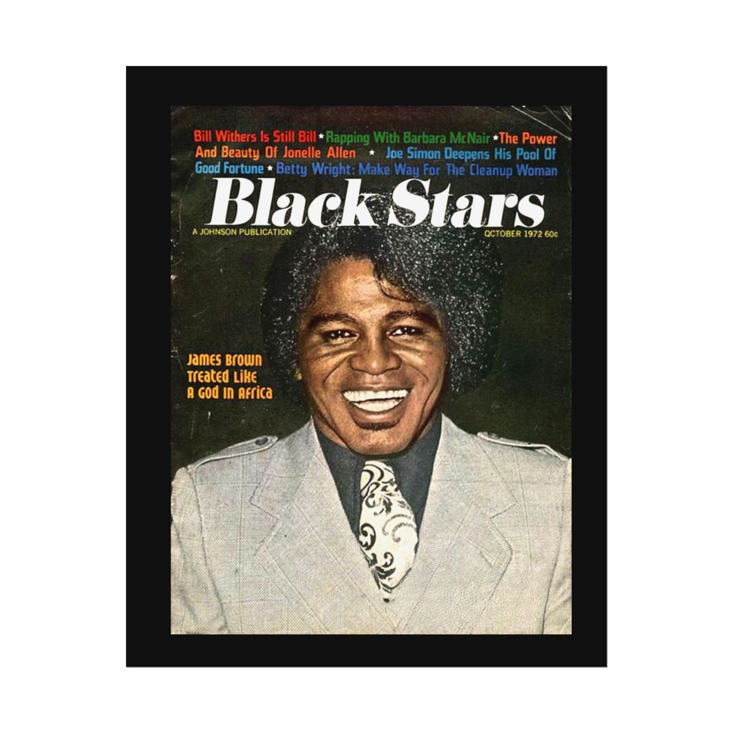 Rolled Posters - JAMES BROWN