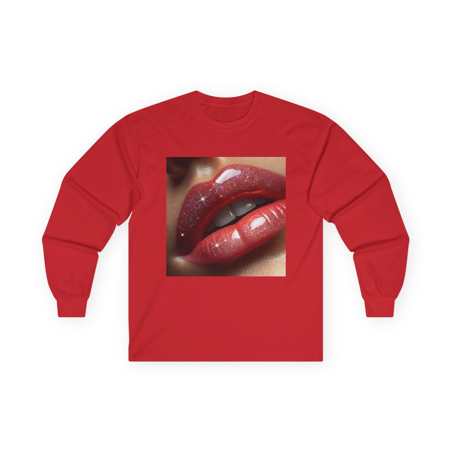 Red Rosmar Lip Gloss Unisex Tee