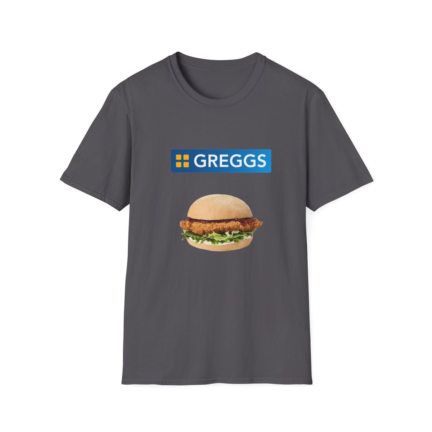 GREGGS Chicken Burger T-Shirt - Unisex Softstyle