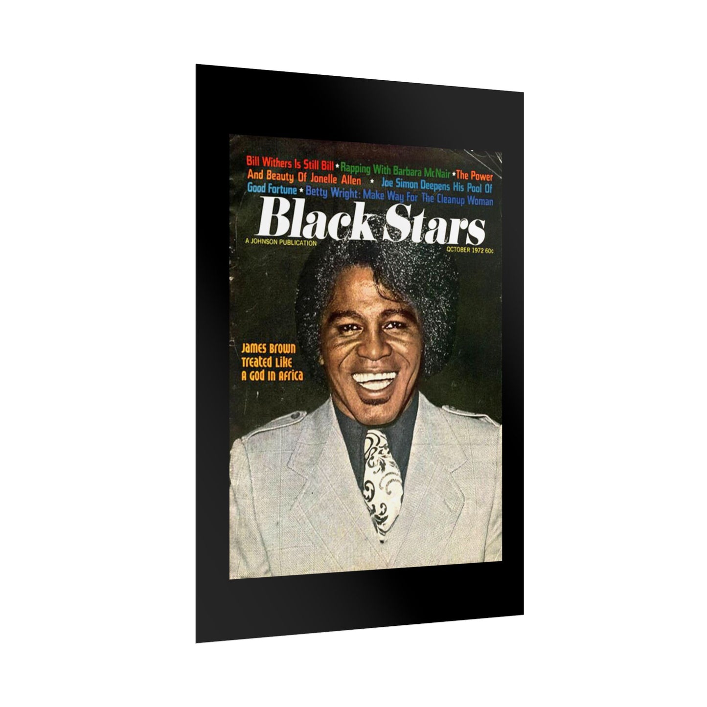 Rolled Posters - JAMES BROWN