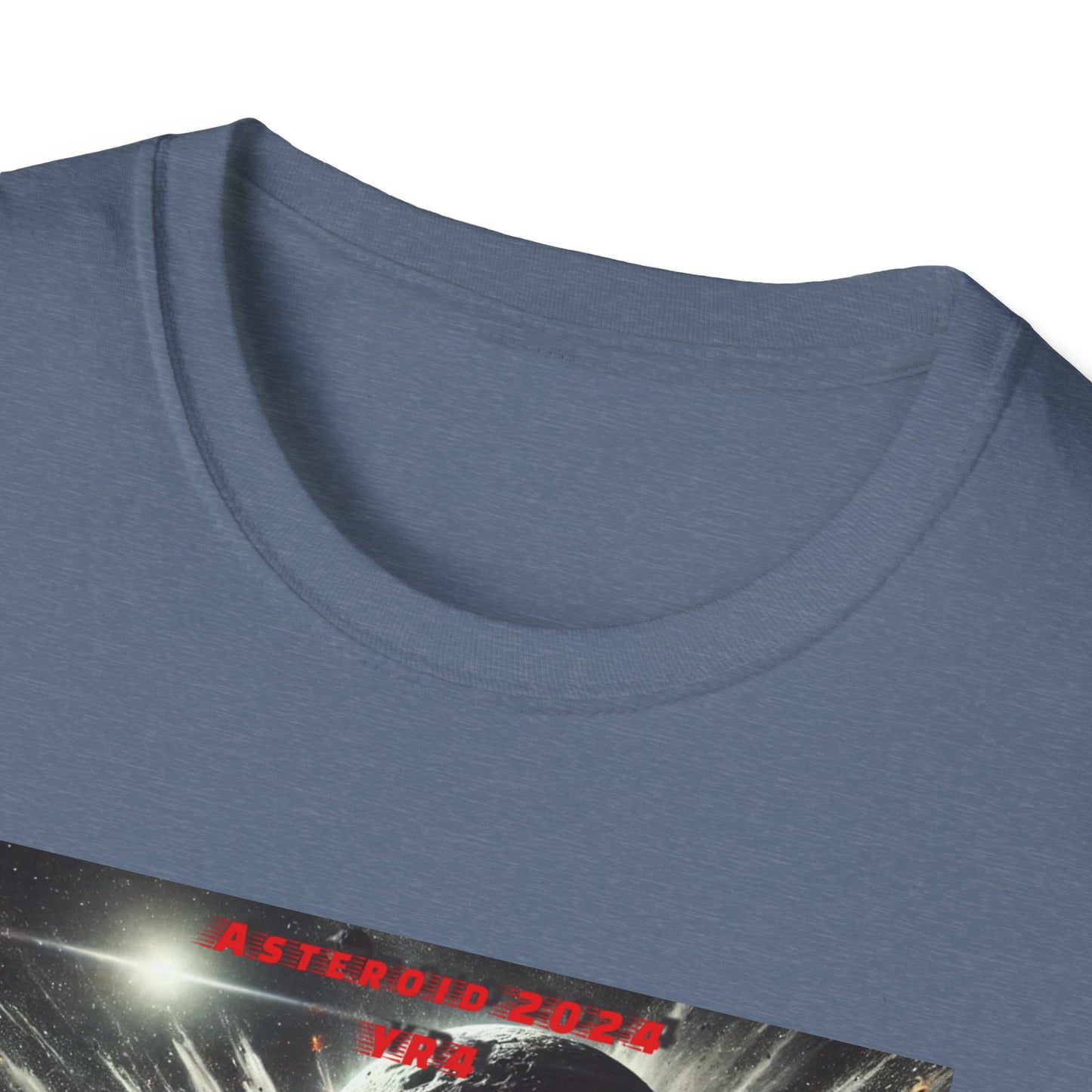 NASA Alert Asteroid 2024 YR4 May COLLIDE With The Moon  Unisex Softstyle T-Shirt