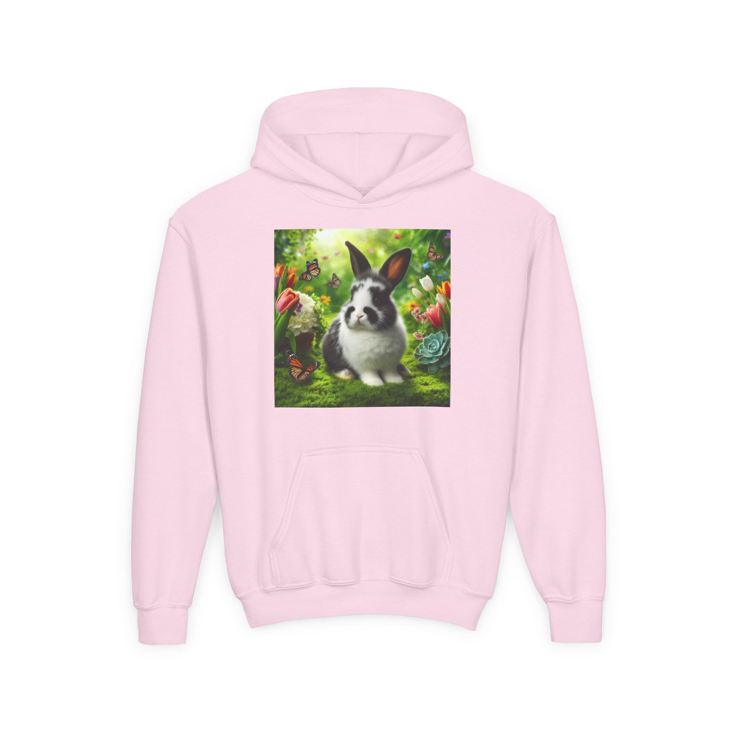 Dutch Rabbit Youth Heavy Blend Hooded Sweatshirt