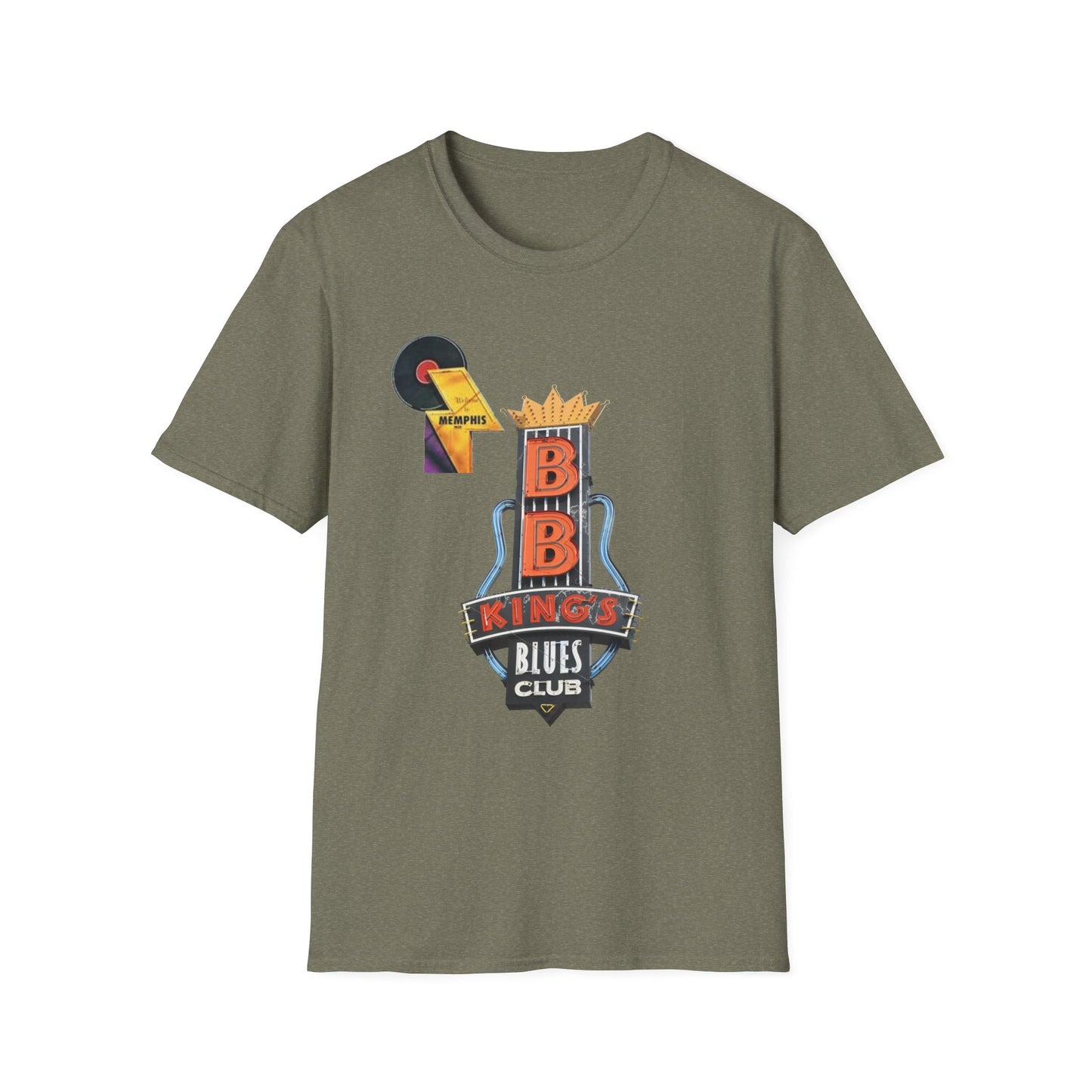 B.B. King's Blues Club Memphis TN Unisex Softstyle T-Shirt