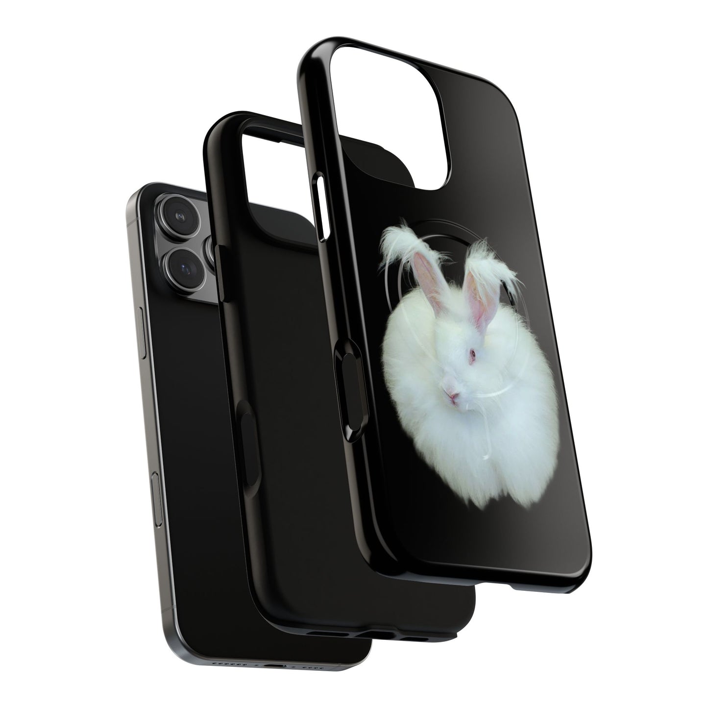 Angora Rabbit Tough Magnetic iPhone Cases