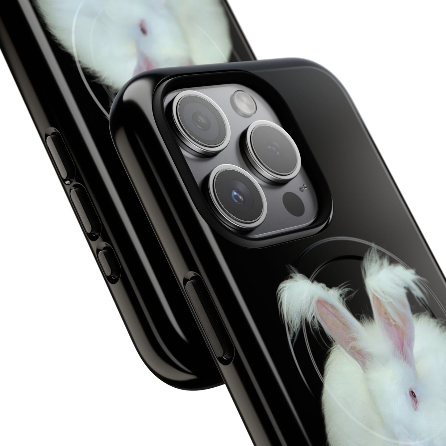 Angora Rabbit Tough Magnetic iPhone Cases