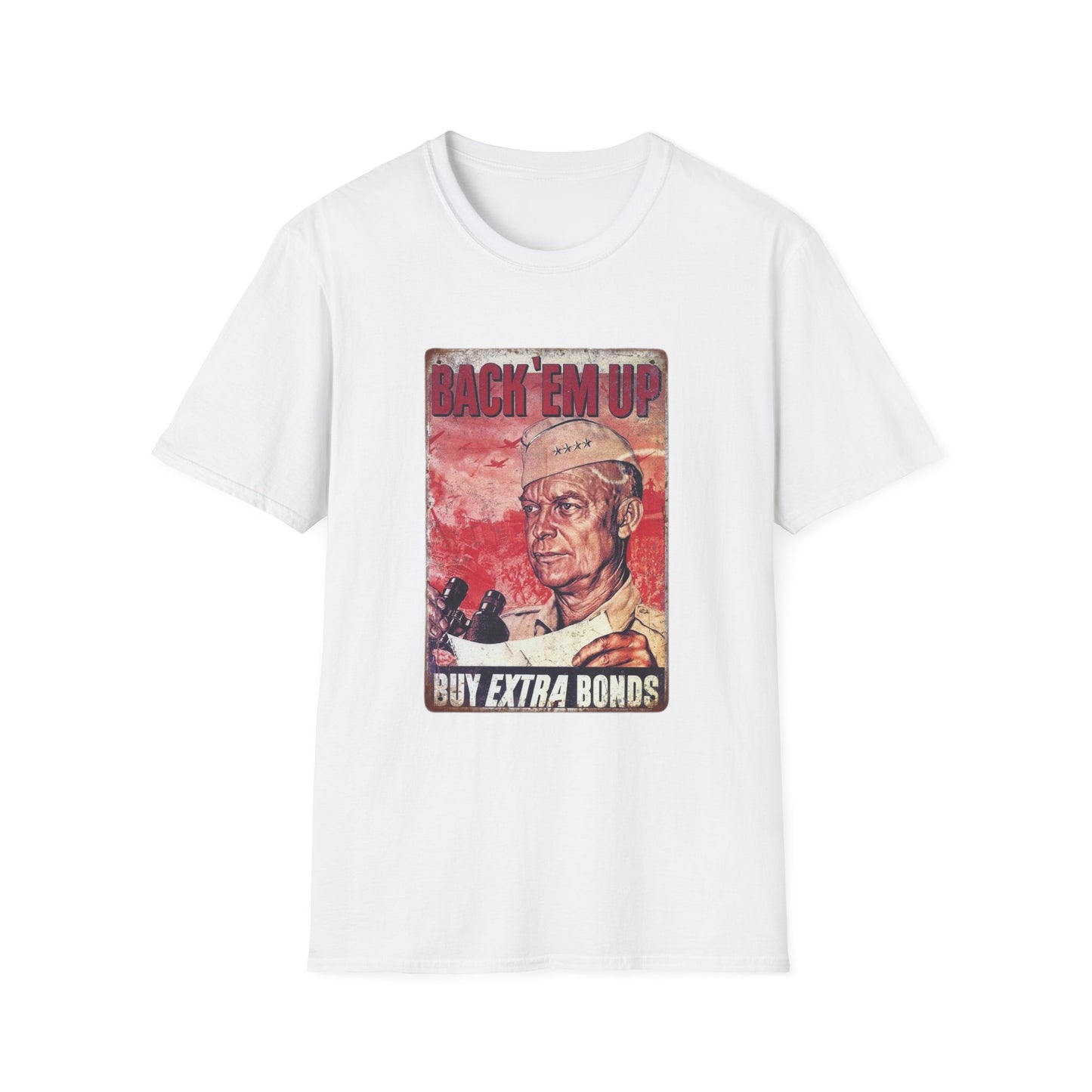Eisenhower War Bonds  Unisex Softstyle T-Shirt