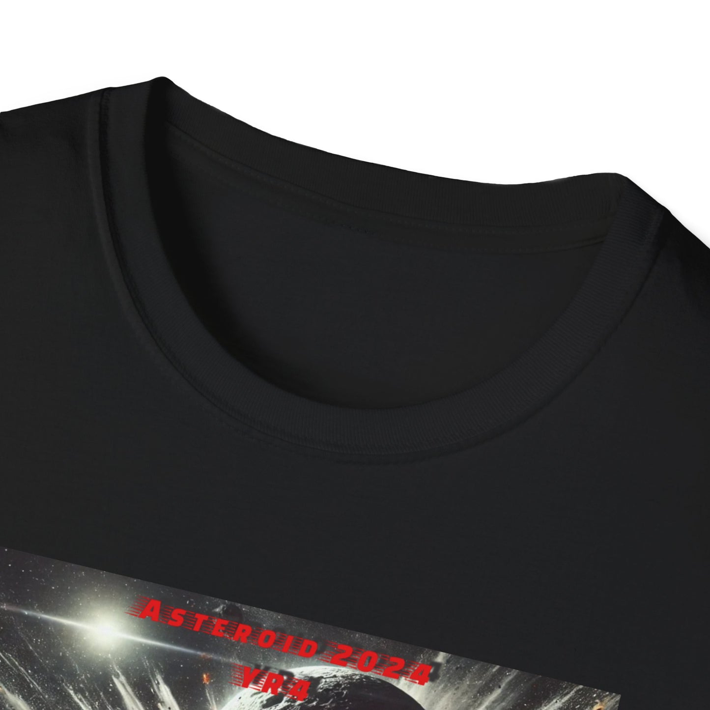 NASA Alert Asteroid 2024 YR4 May COLLIDE With The Moon  Unisex Softstyle T-Shirt