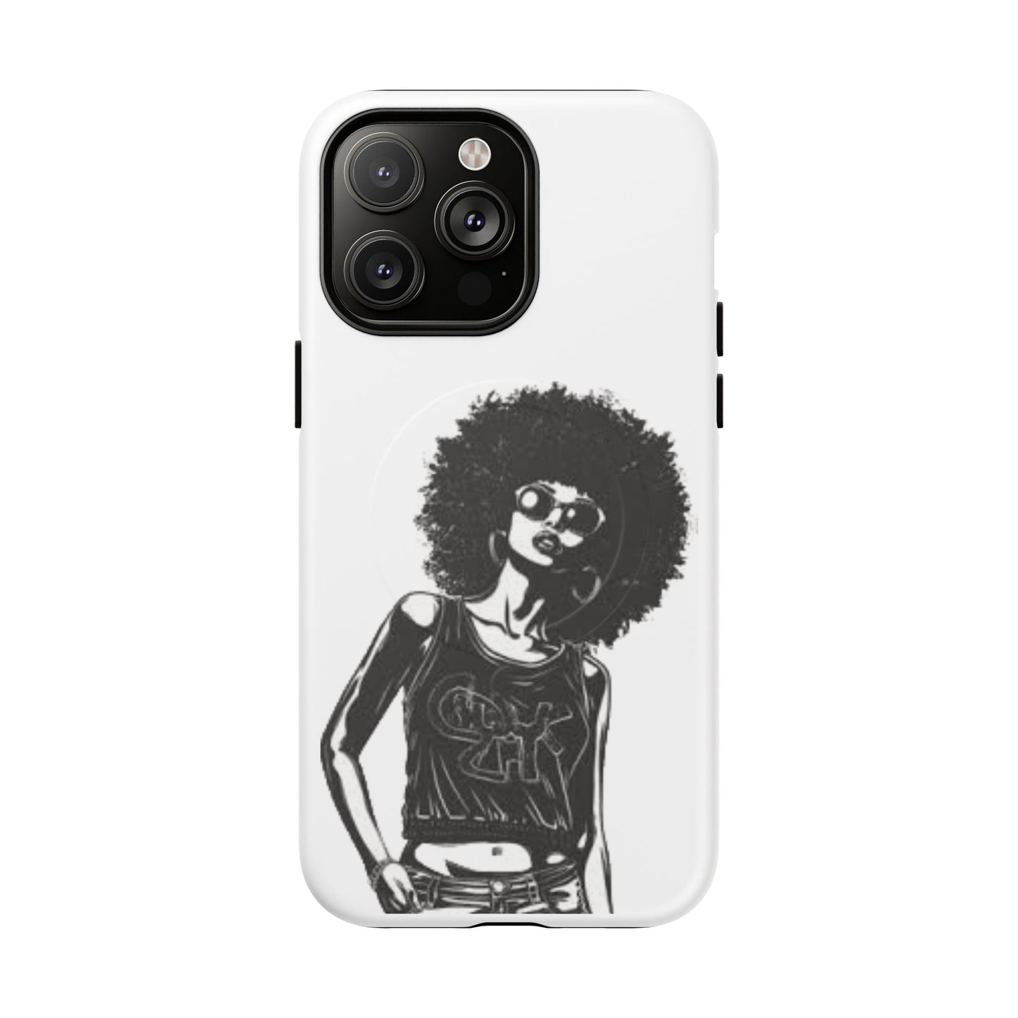 Afro Hip Hop Chic Tough Magnetic Cases