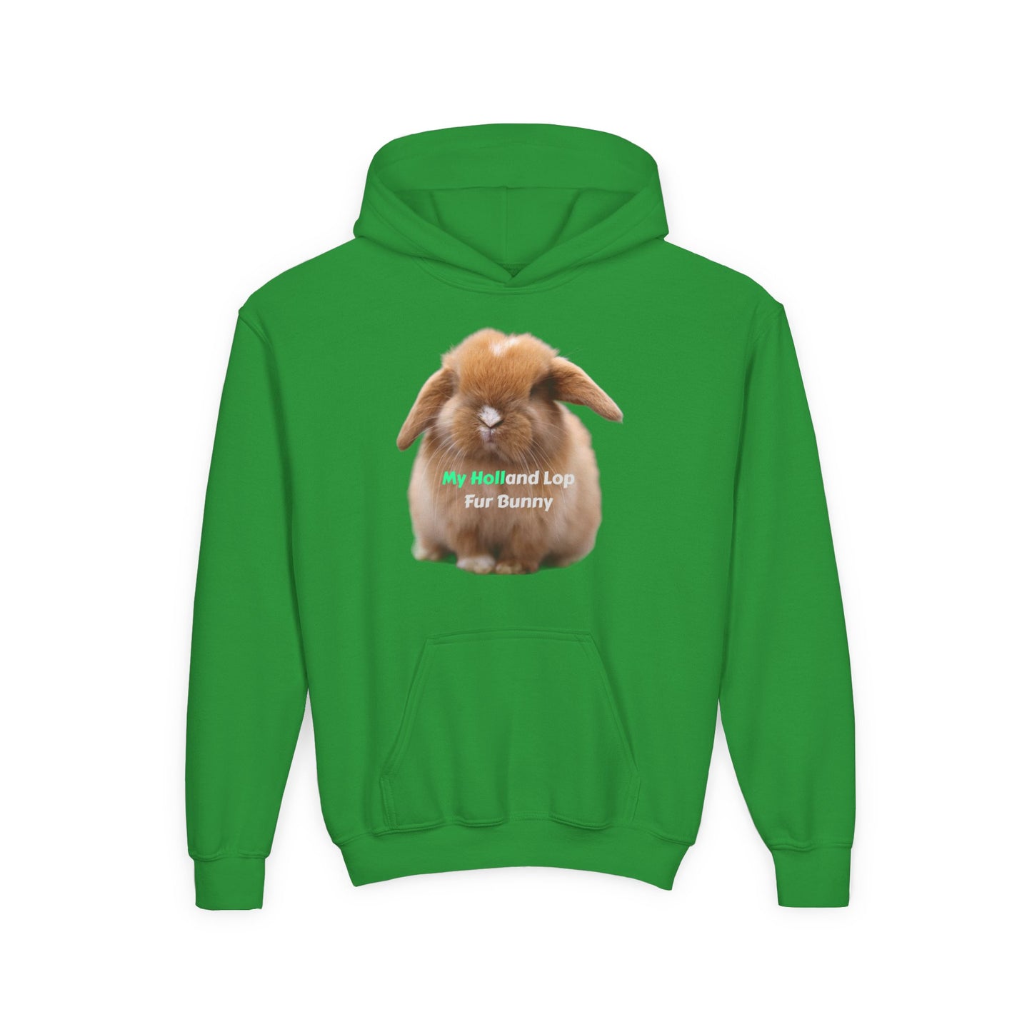 Holland Lop Youth Heavy Blend Hooded Sweatshirt
