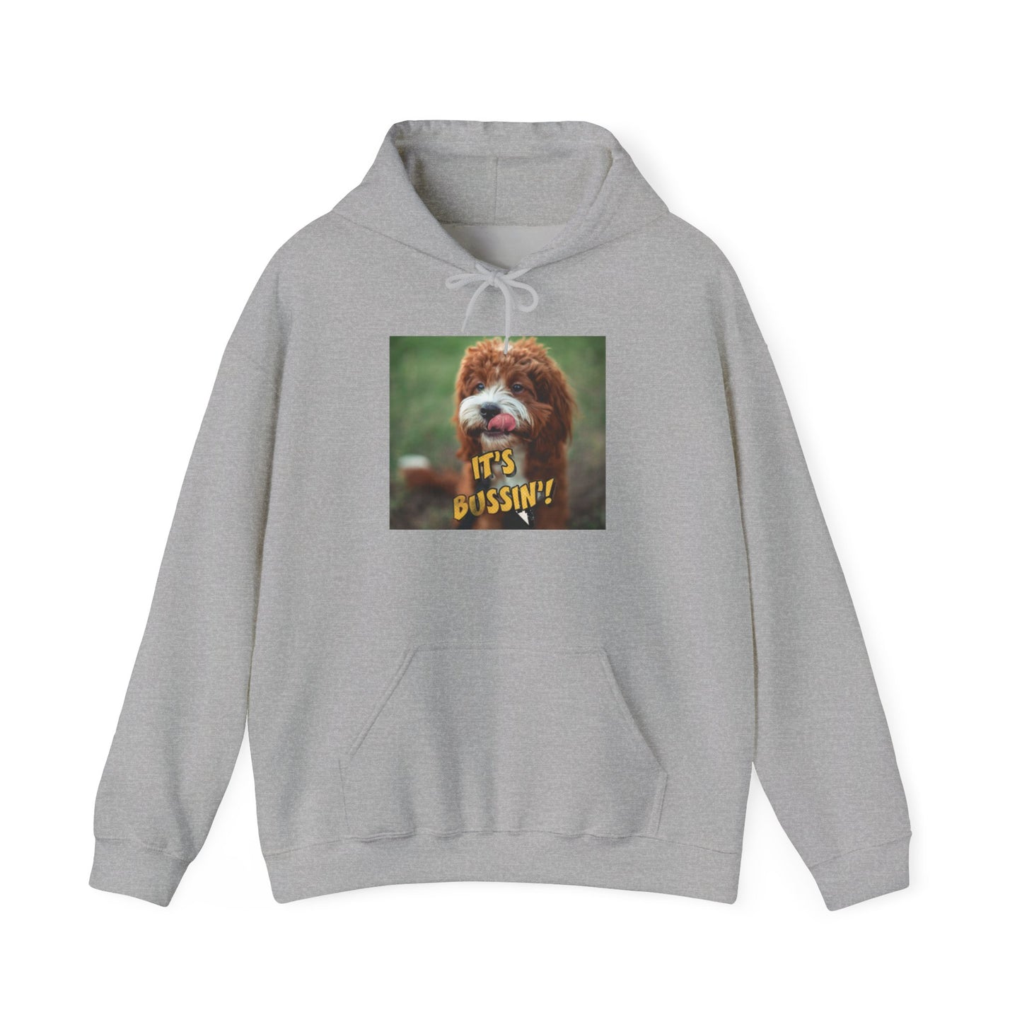 IT'S BUSSIN DOG Unisex Heavy Blend™ Hooded Sweatshirt