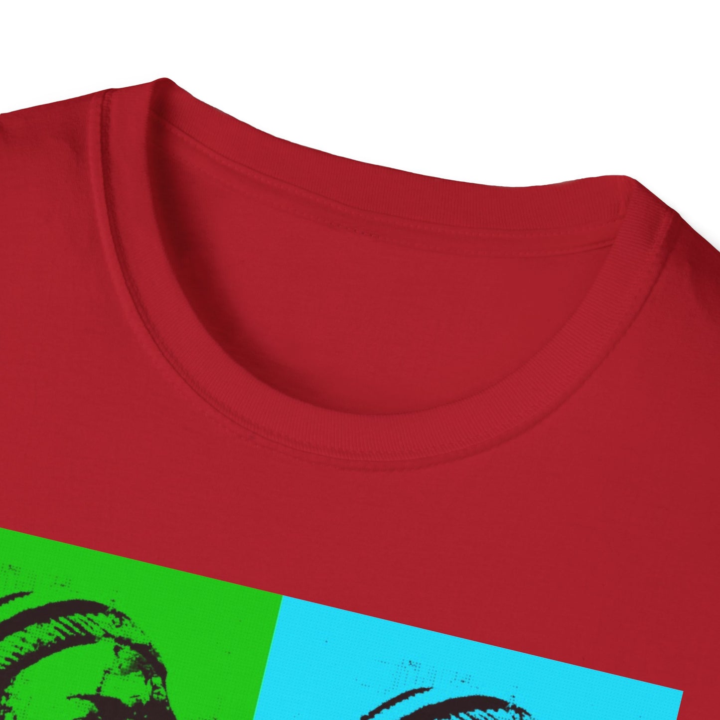 Marvin Gaye Abstract Paintings Andy Warhol Style Pop Art Unisex Soft style T-Shirt