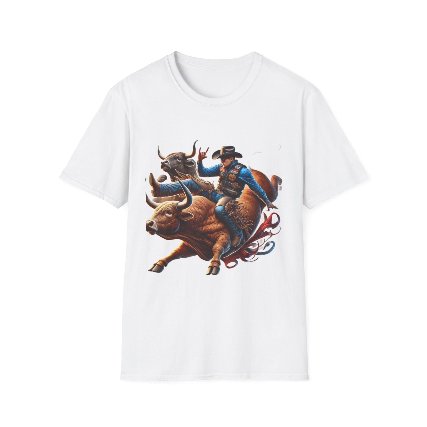PBR Bull Riding Professional Bull Riders Unisex Softstyle T-Shirt