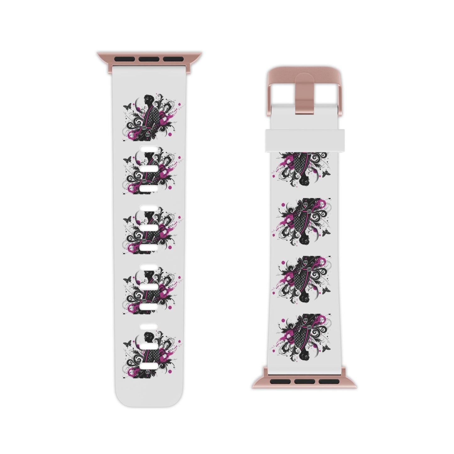 Stylish Floral Apple Watch Band - Colorful Design for Trendy Users
