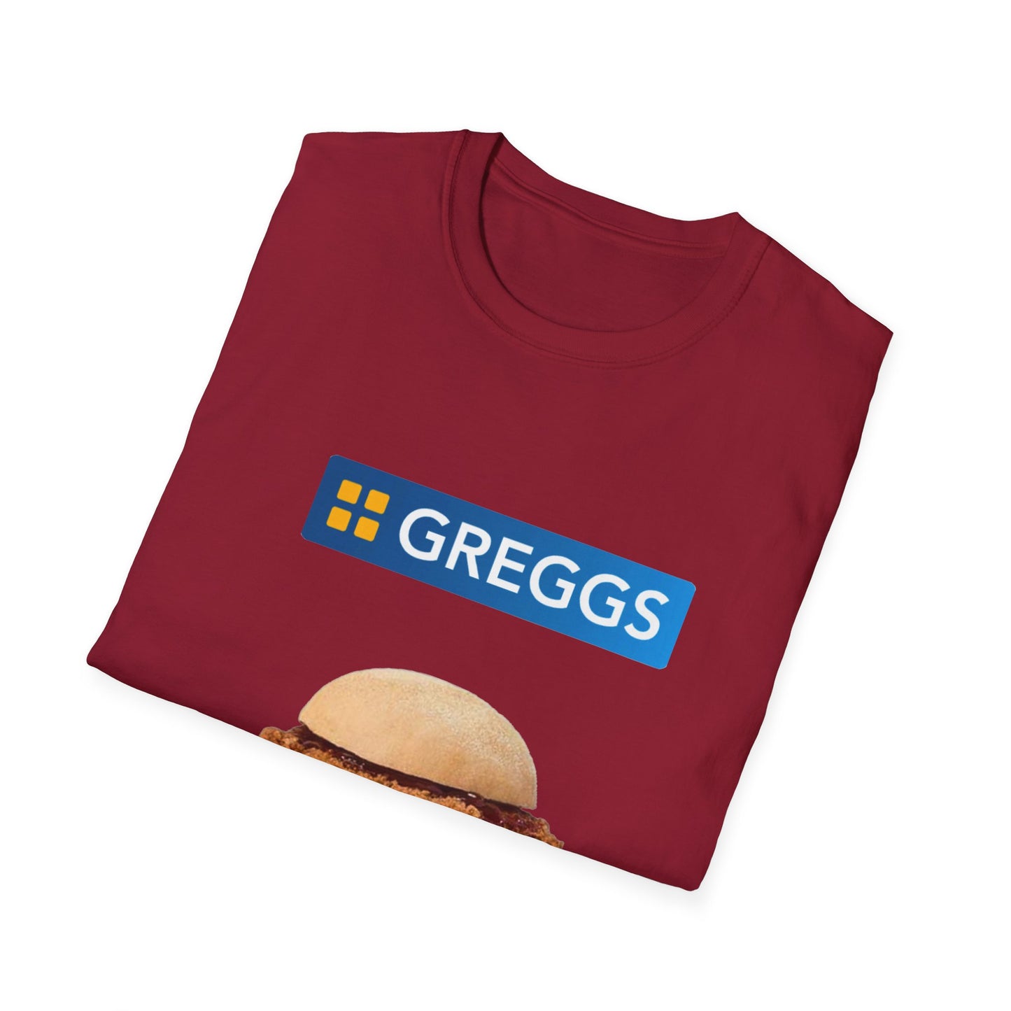 GREGGS Chicken Burger T-Shirt - Unisex Softstyle