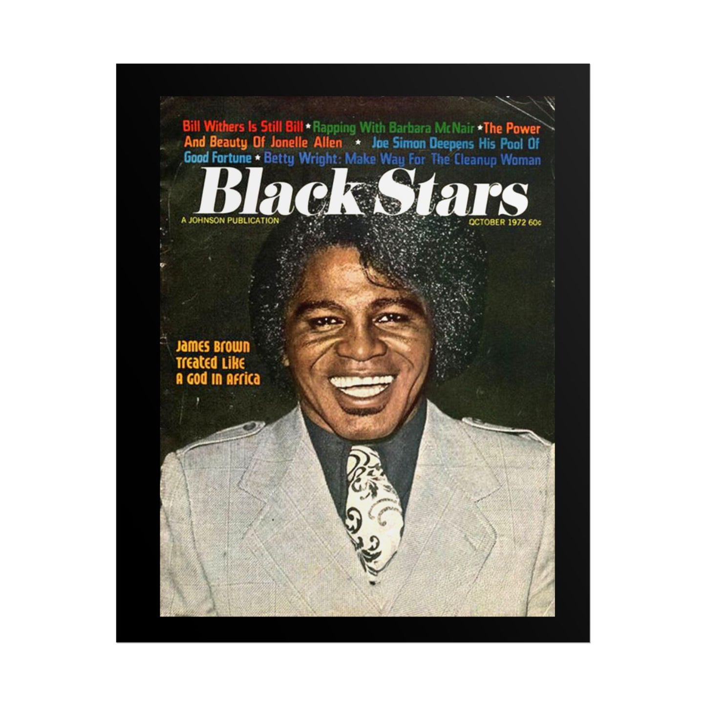 Rolled Posters - JAMES BROWN