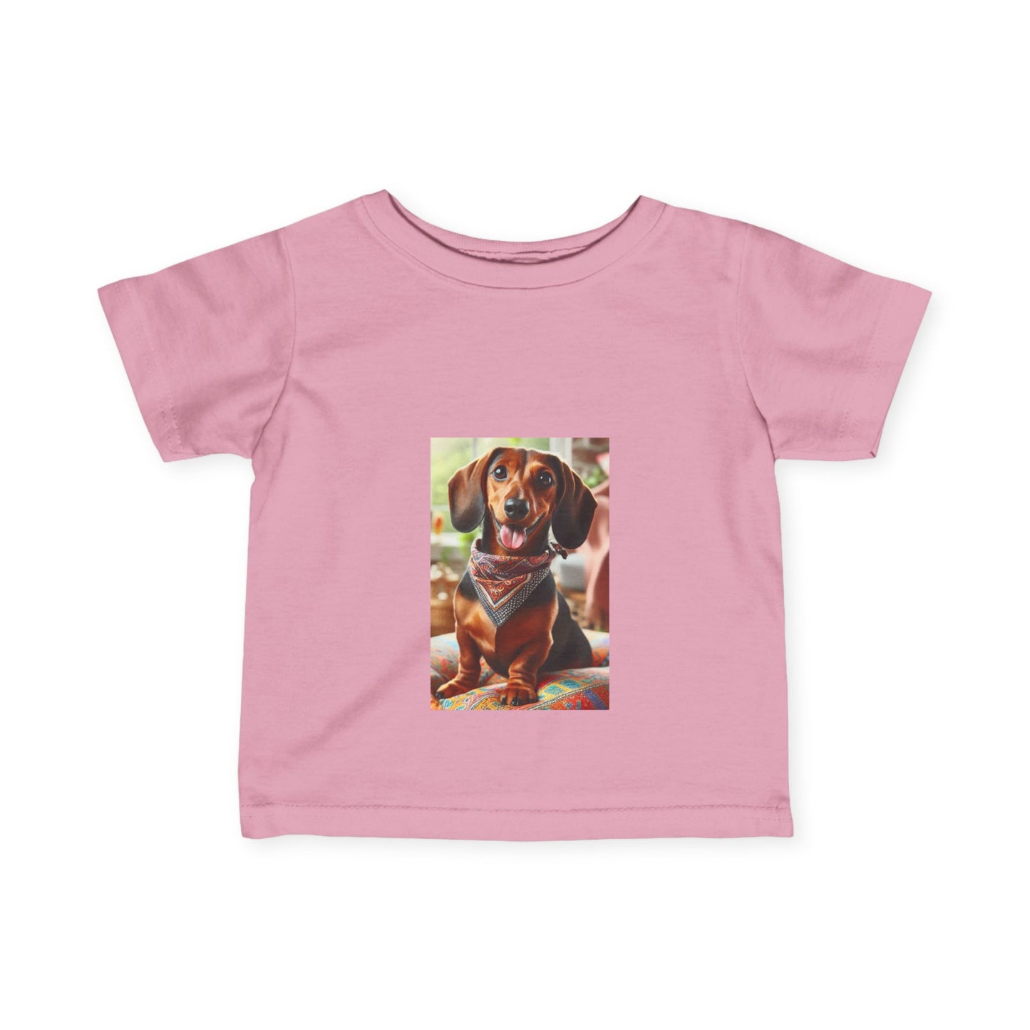 Dachshund design Infant Fine Jersey Tee
