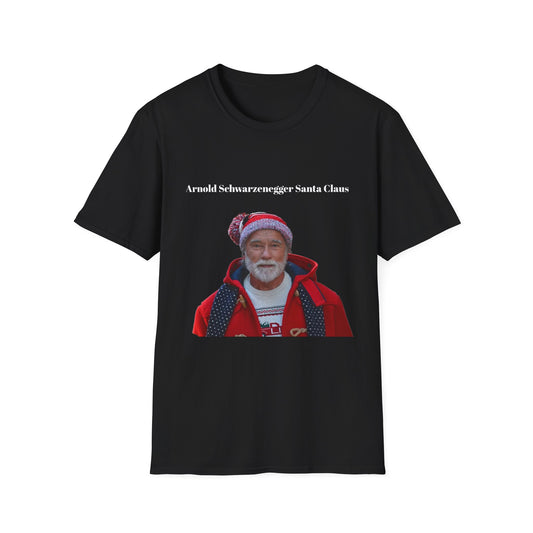 Arnold Schwarzenegger Santa Claus Unisex Softstyle T-Shirt