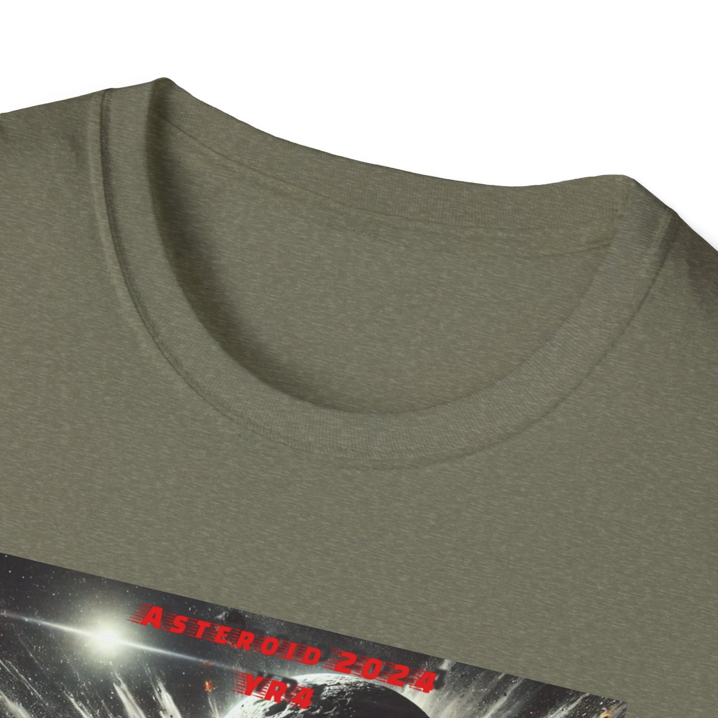 NASA Alert Asteroid 2024 YR4 May COLLIDE With The Moon  Unisex Softstyle T-Shirt