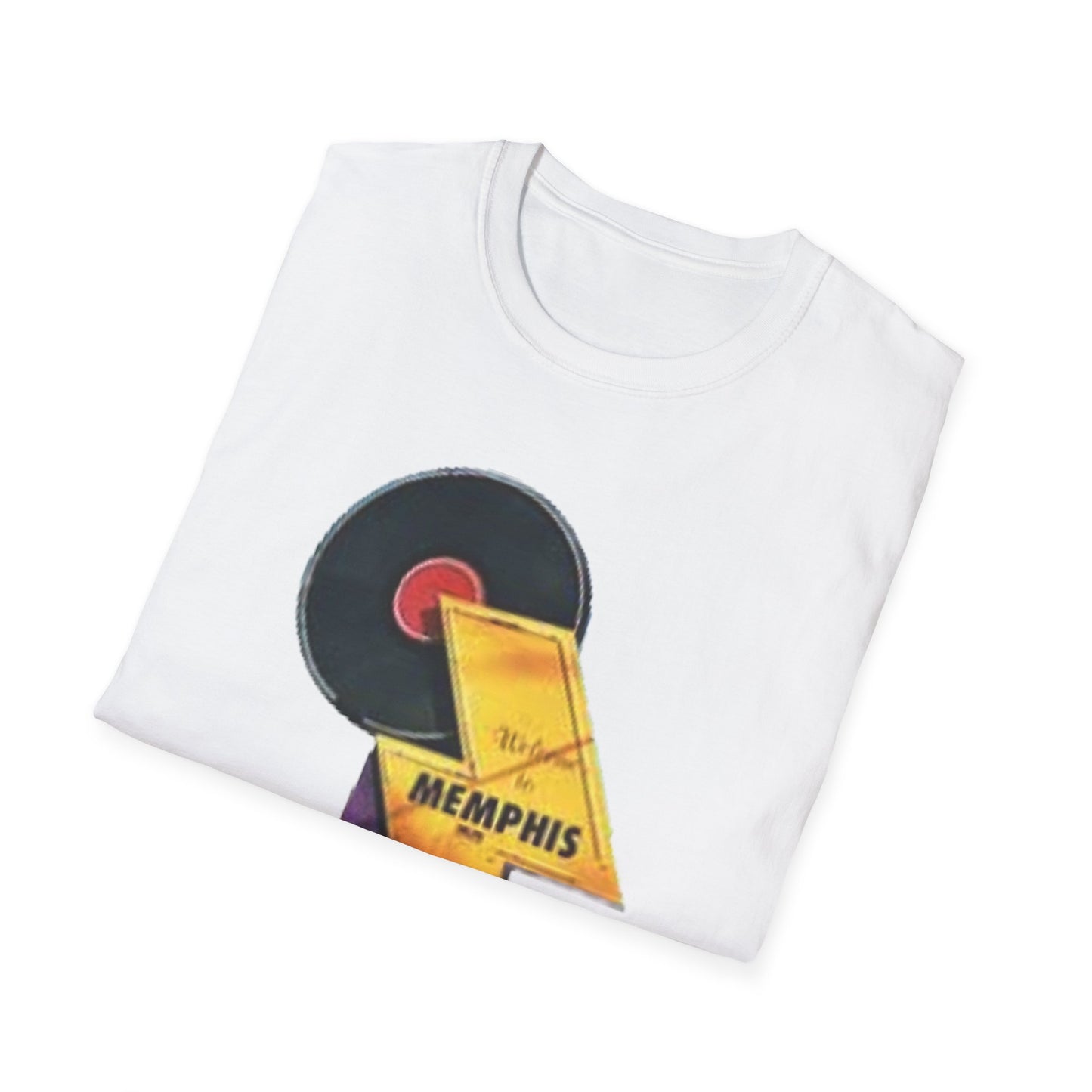 Retro Vintage Welcome to Memphis TN Unisex Softstyle T-Shirt