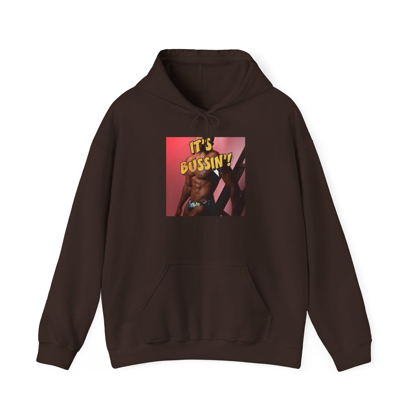 IT'S BUSSIN MAN Unisex Heavy Blend™ Hooded Sweatshirt