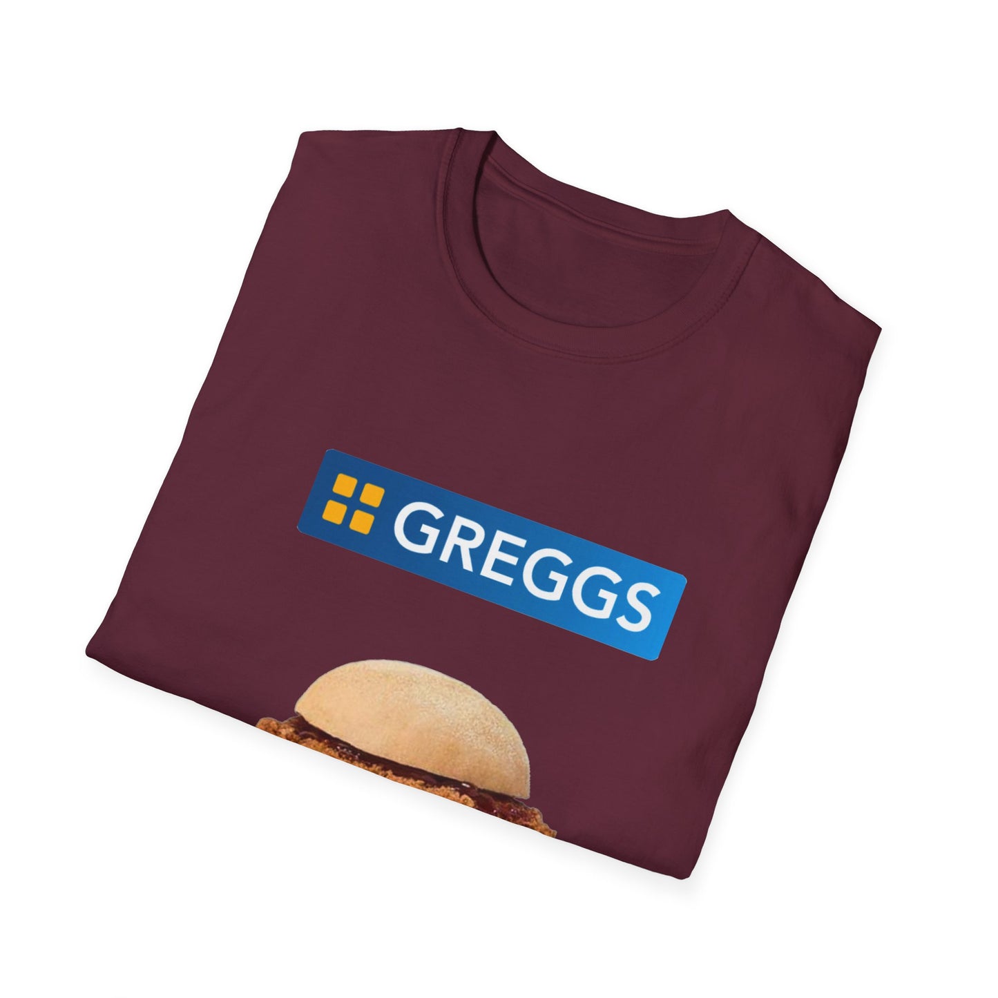 GREGGS Chicken Burger T-Shirt - Unisex Softstyle