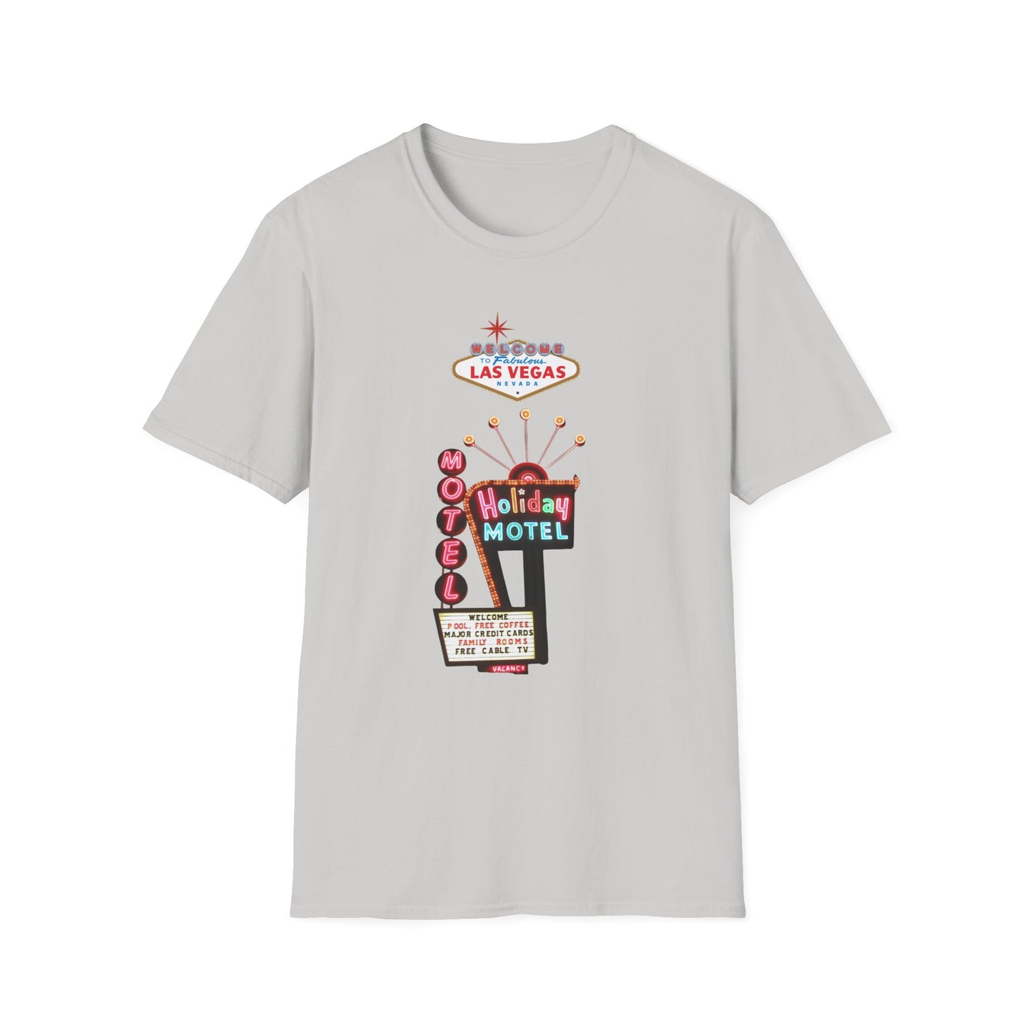 RETRO LAS VEGAS HOLIDAY HOTEL Unisex Softstyle T-Shirt