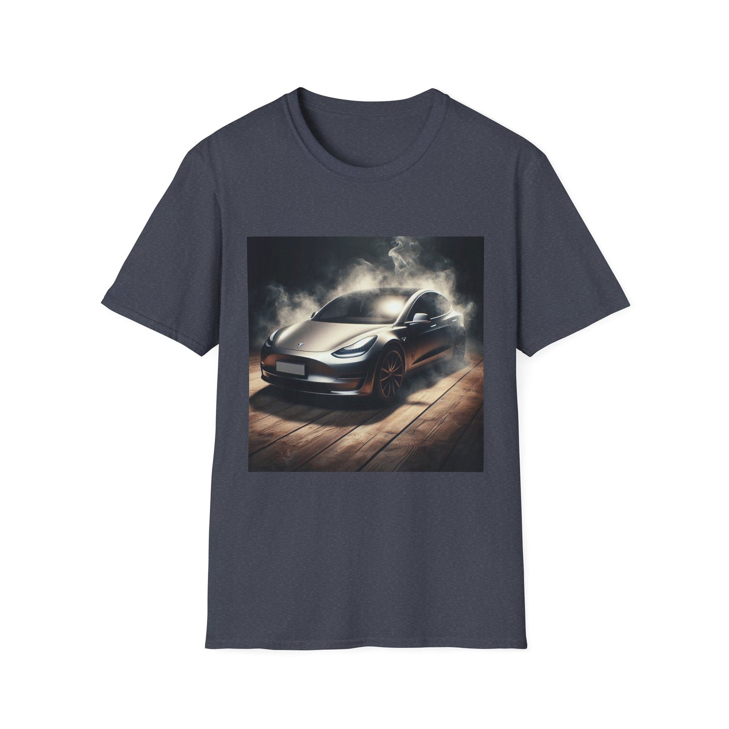 Smoked Out Tesla Model Unisex T-Shirt