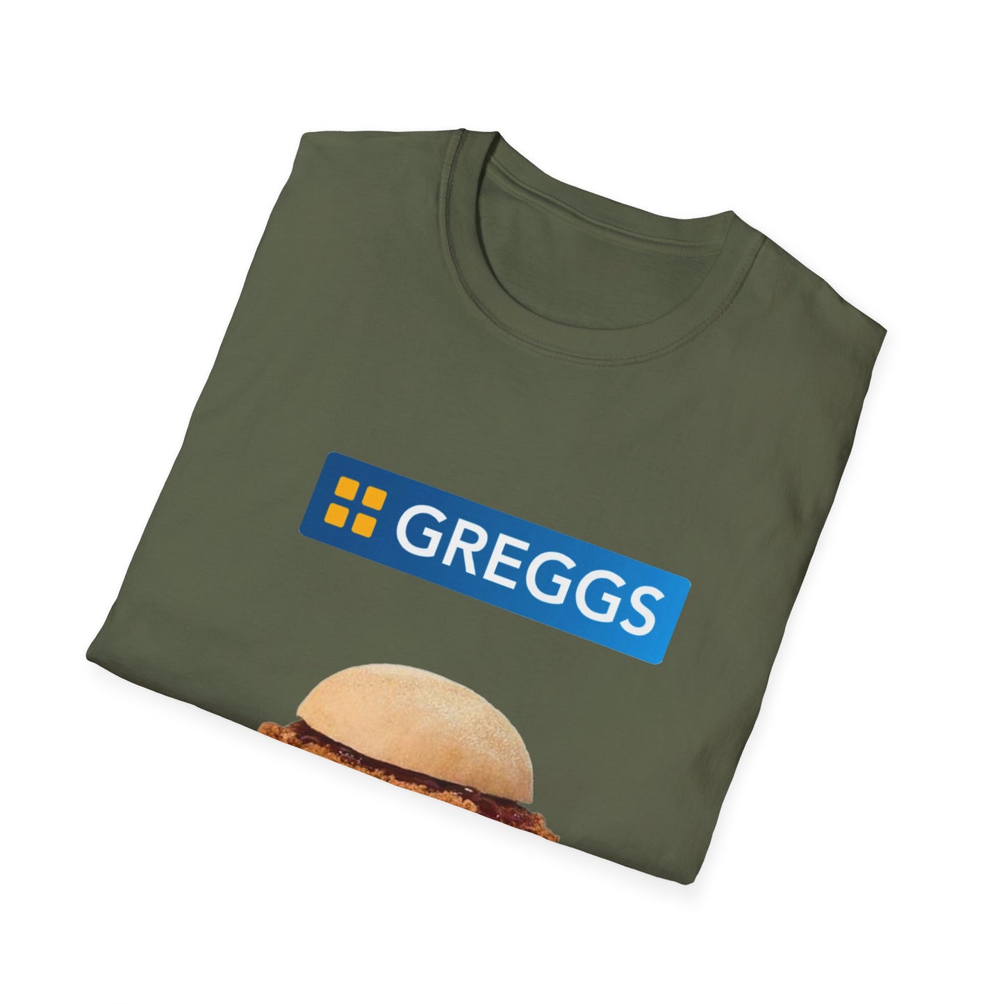 GREGGS Chicken Burger T-Shirt - Unisex Softstyle