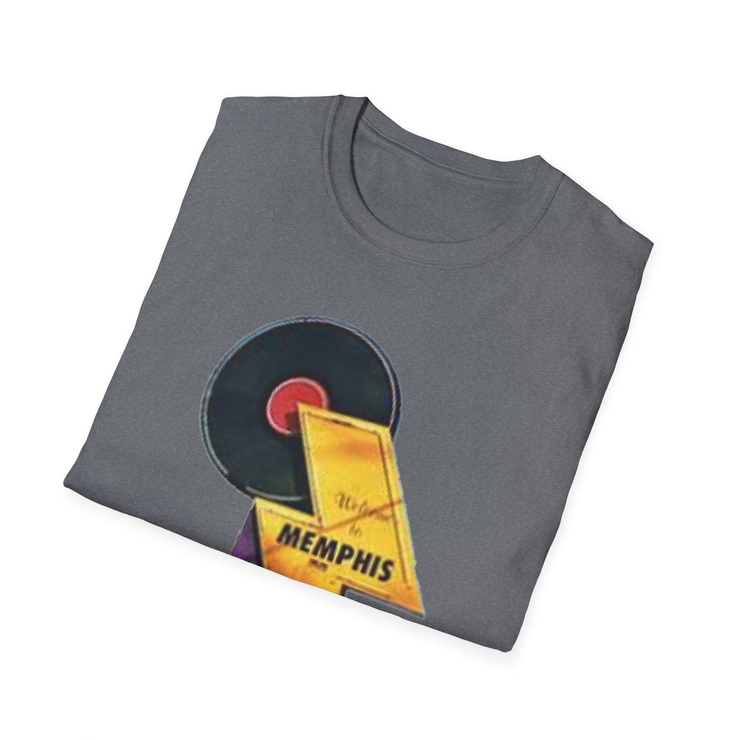 Retro Vintage Welcome to Memphis TN Unisex Softstyle T-Shirt