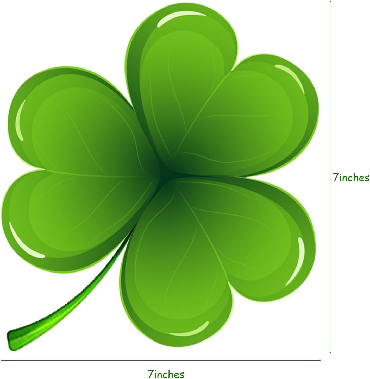 St Patricks Day Window Clings, Shamrock Stickers for St Patricks Day Decorations, 150Pcs Reusable Static Spring Window Clings Decor