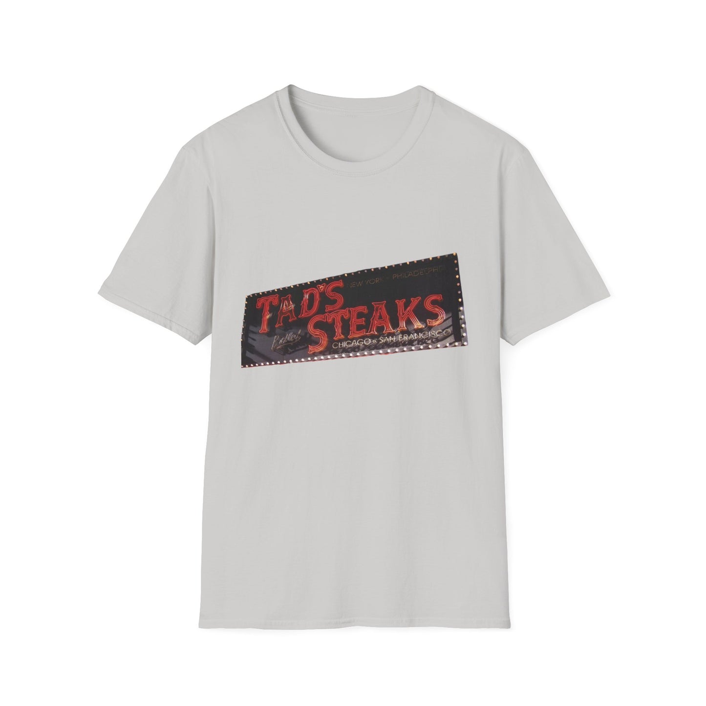 Tad's Steaks [gone] Times Square New York, NY Unisex Softstyle T-Shirt