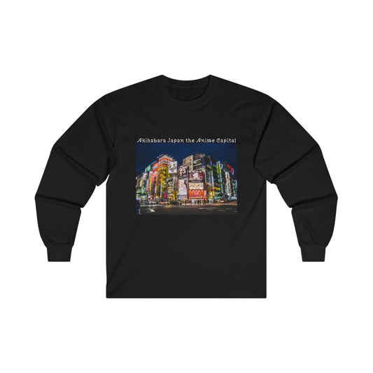 Akihabara Japan The Anime Capital Unisex Ultra Cotton Long Sleeve Tee