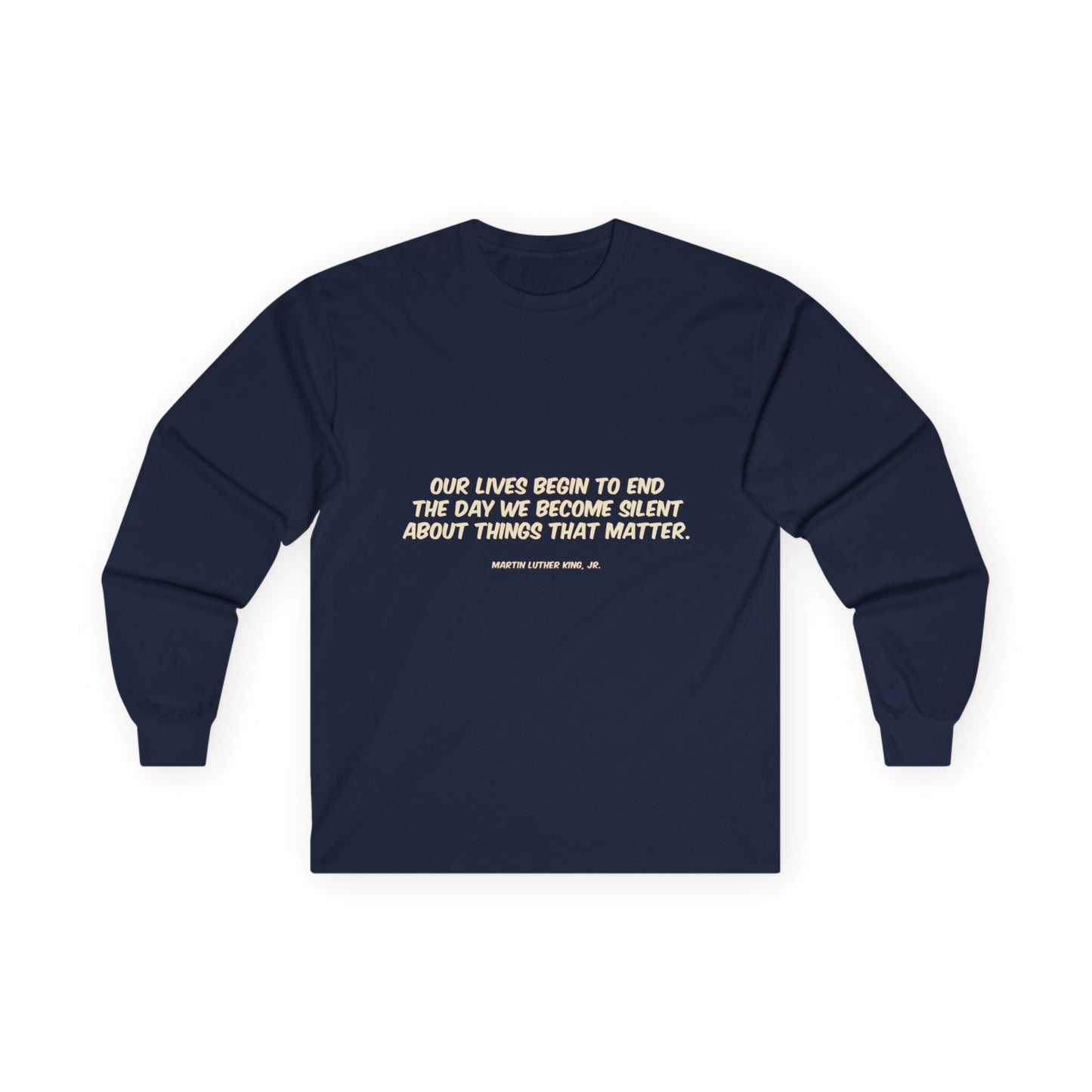 Anti-Sexual Assault Unisex Long Sleeve Tee
