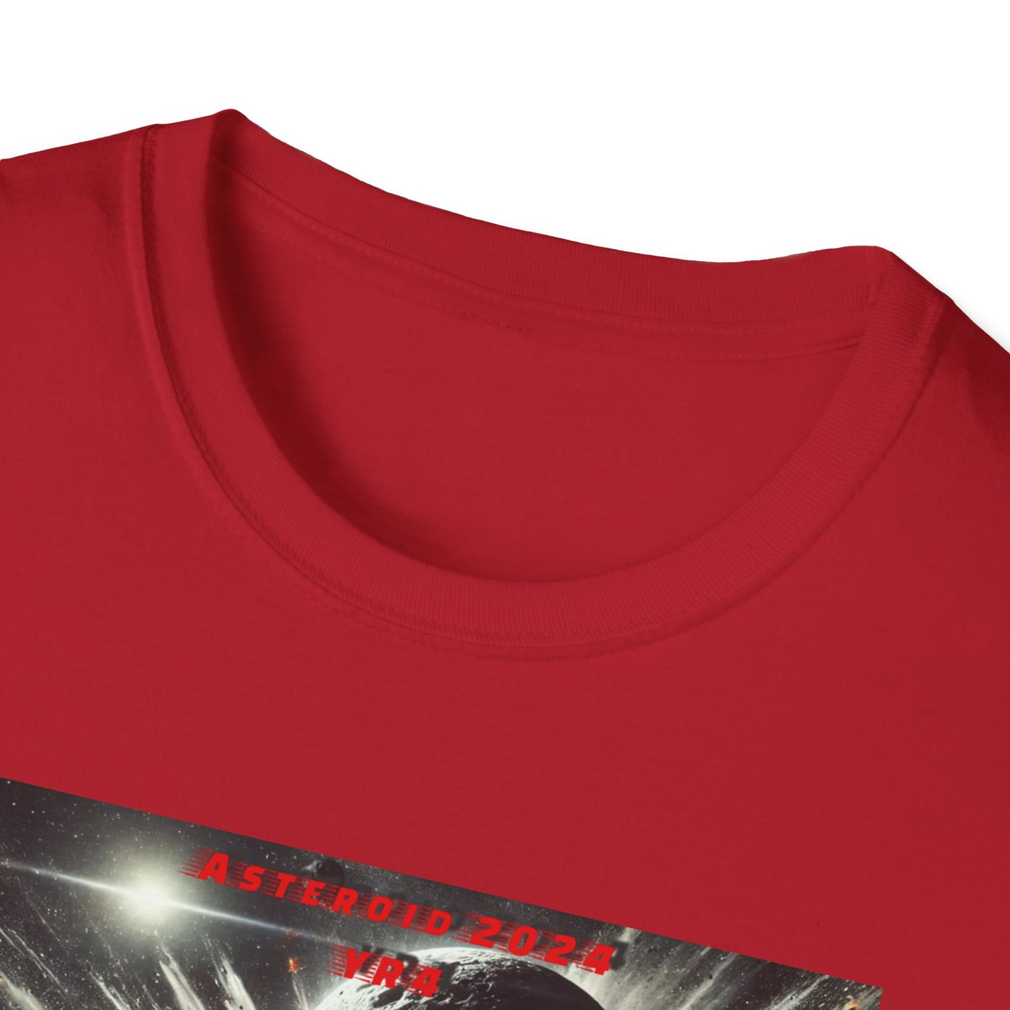 NASA Alert Asteroid 2024 YR4 May COLLIDE With The Moon  Unisex Softstyle T-Shirt