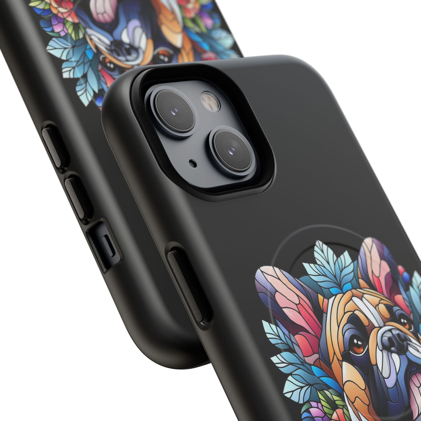 French Bulldog Stained Glass Tough Magnetic Cases