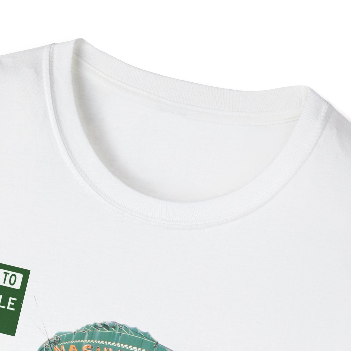 RETRO VINTAGE Nashville Sporting Goods [gone] Nashville, TN Unisex Softstyle T-Shirt