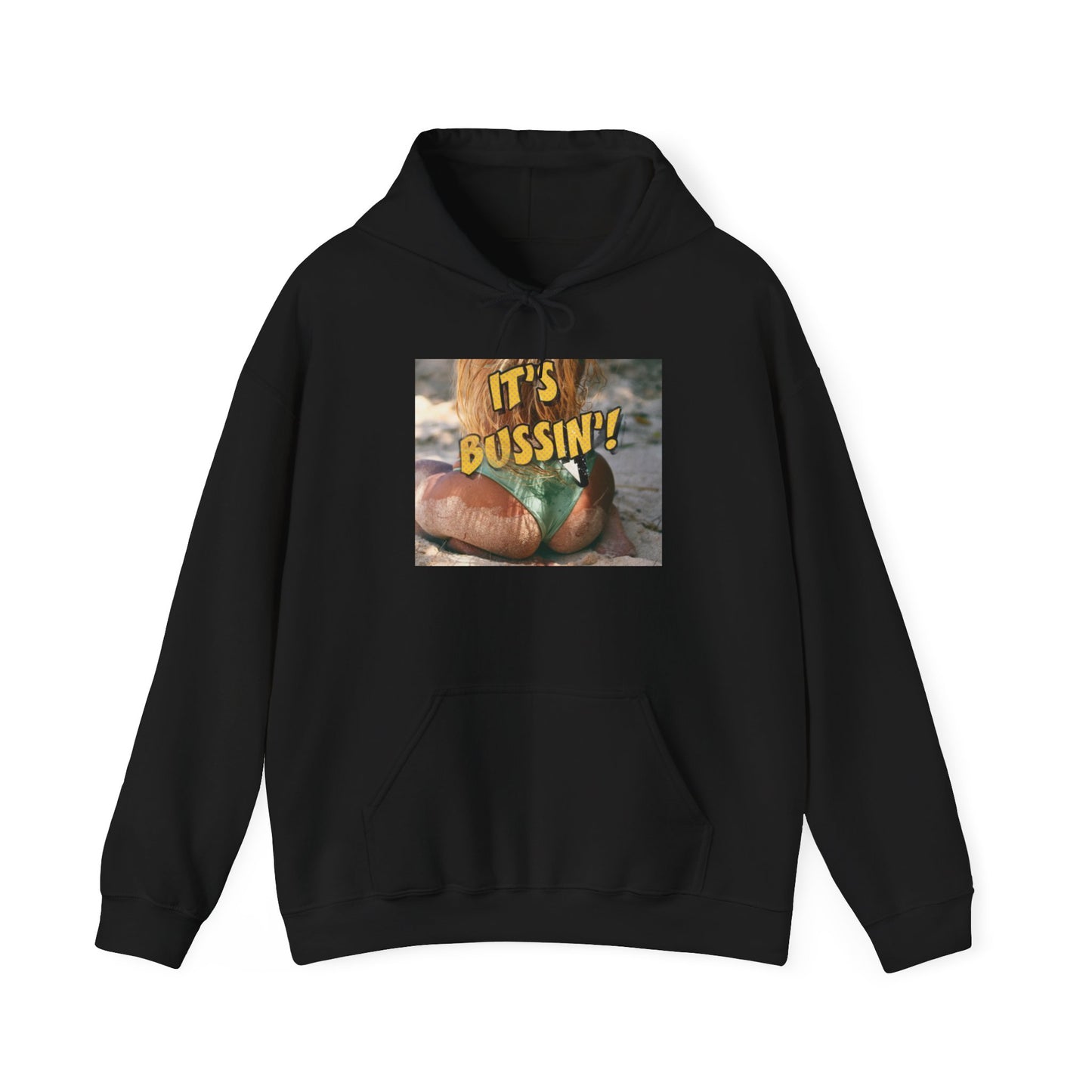 IT'S BUSSIN BEACH BOOTY Unisex Heavy Blend™ Hooded Sweatshirt