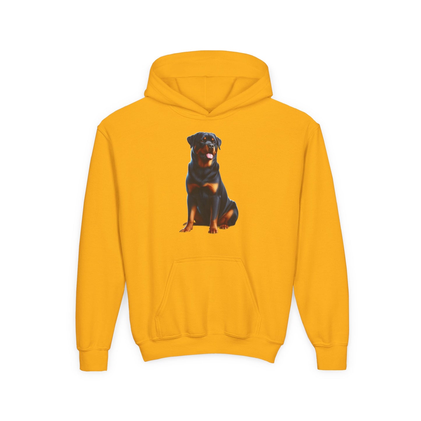 Rottweiler Youth Heavy Blend Hooded Sweatshirt