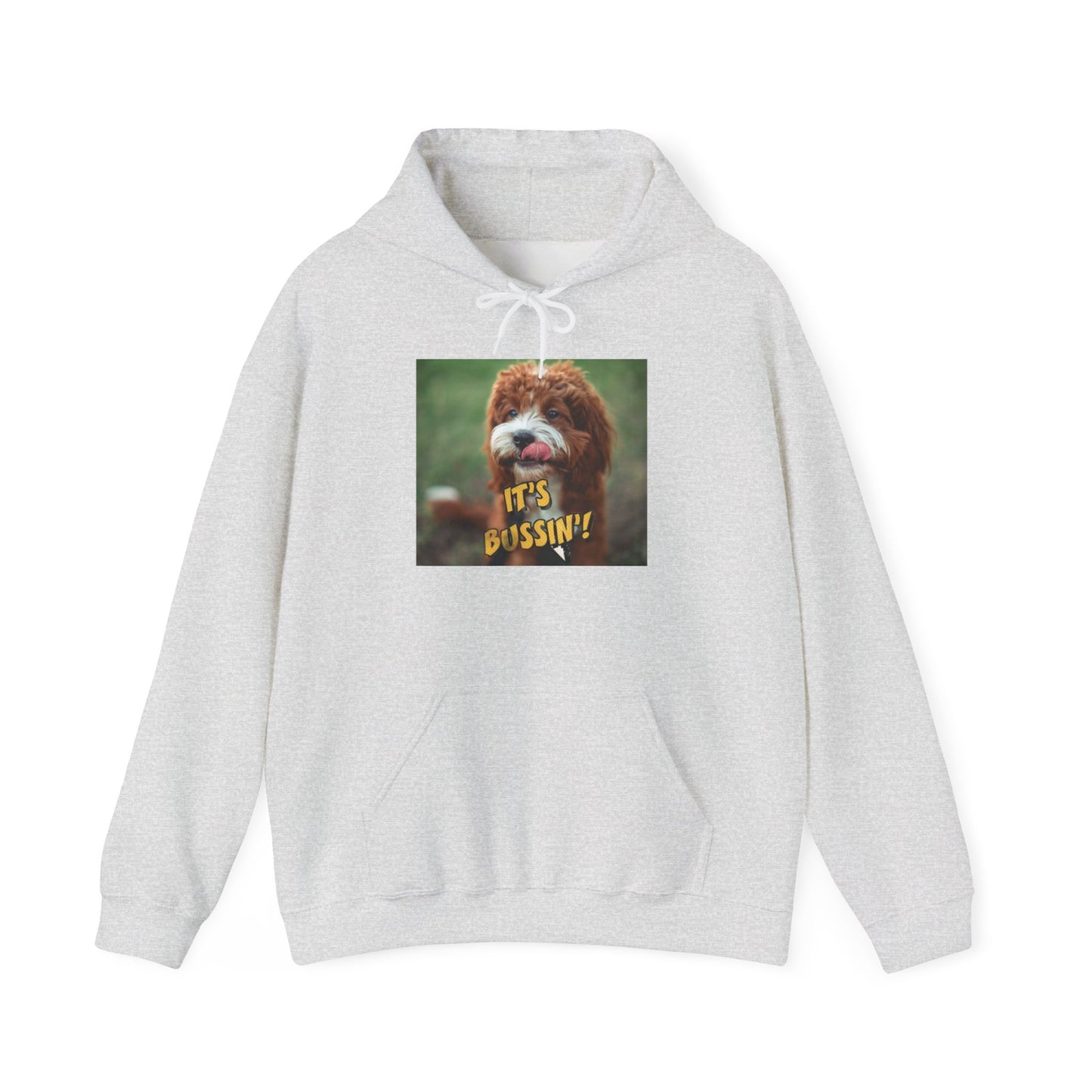 IT'S BUSSIN DOG Unisex Heavy Blend™ Hooded Sweatshirt