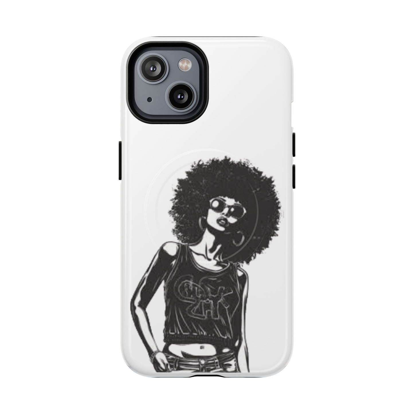 Afro Hip Hop Chic Tough Magnetic Cases