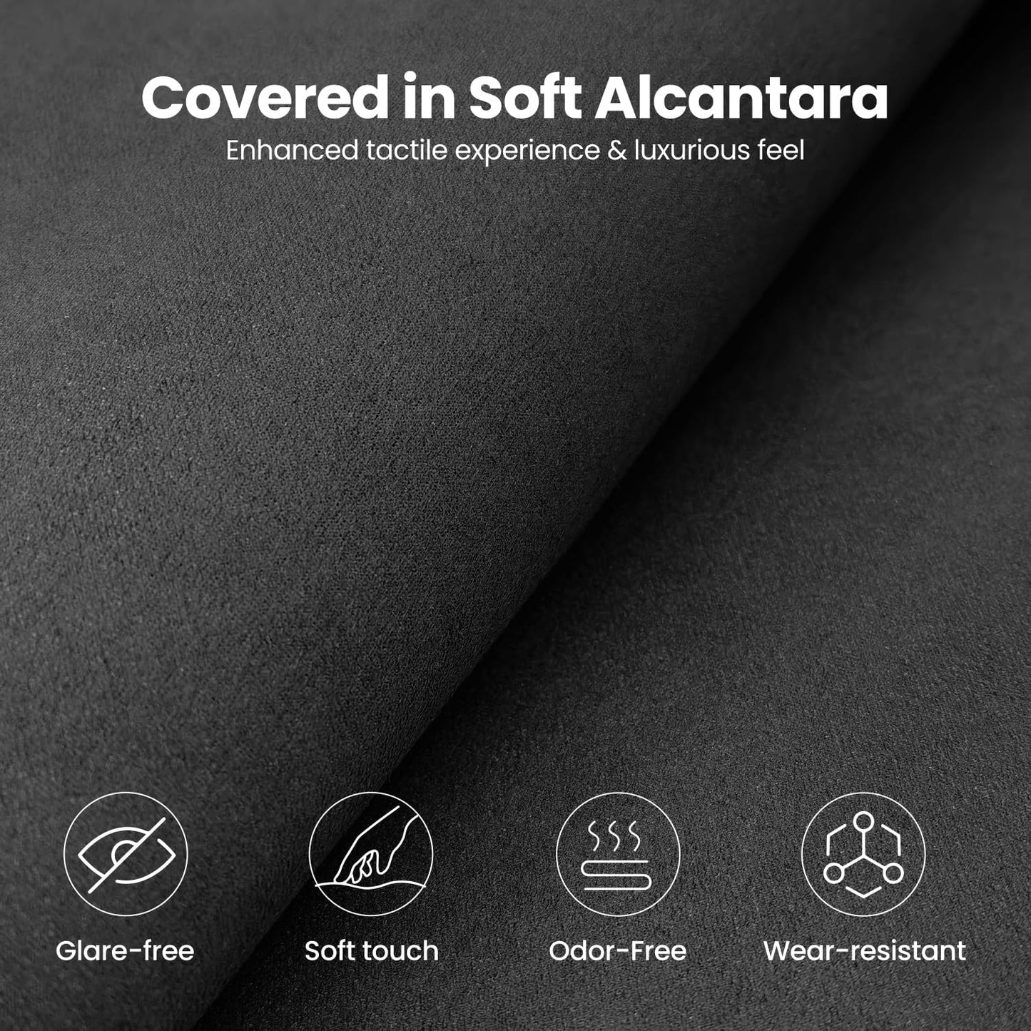 ® 2024 Newest Tesla Model 3 Highland Dashboard Cover Accessories [Anti-Glare, Full Protection] Anti-Slip Dash Cover Mat for Model 3 Highland, Soft Alcantara, Dustproof